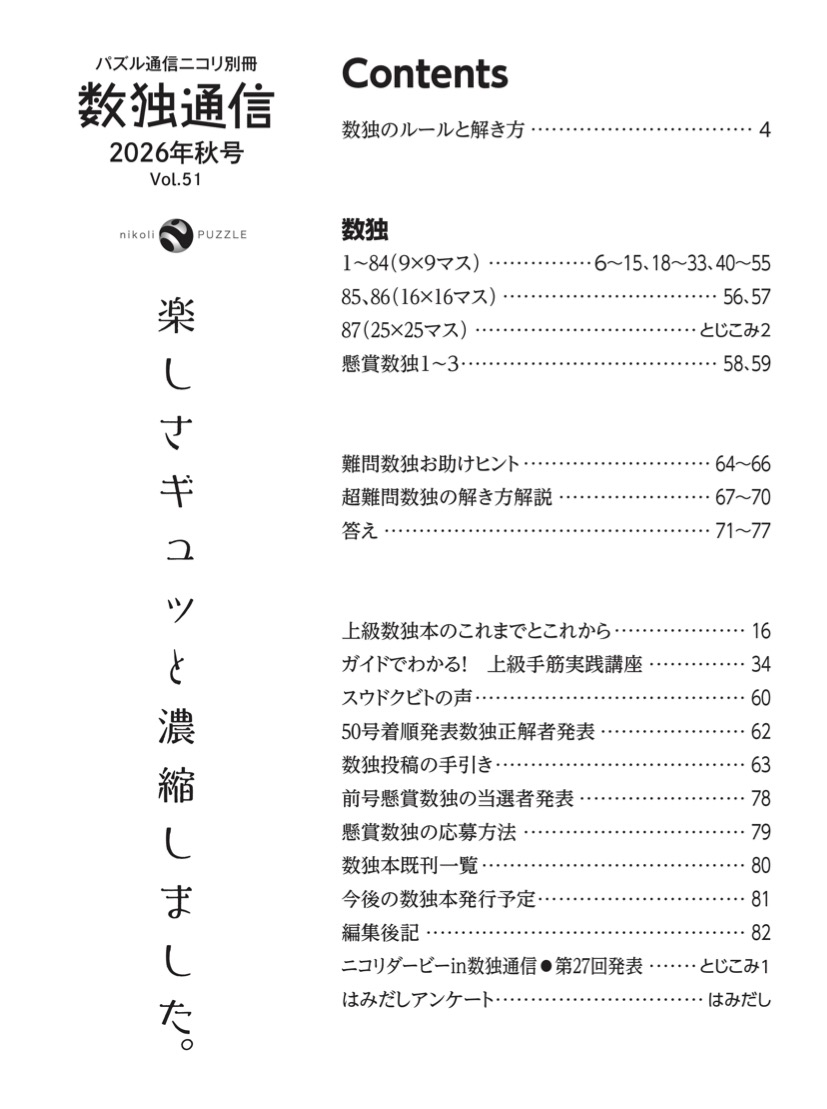 目次