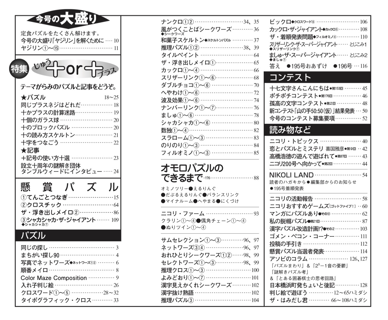 目次